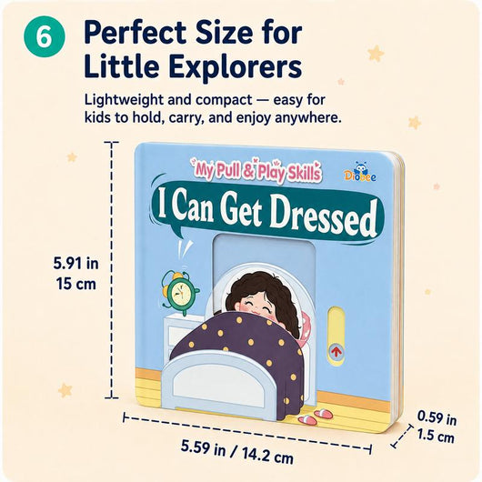 I Can Do It Myself — Set of 4 Pull-Tab Board Books | Potty, Dressing, Washing, Feeding