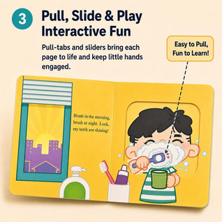 I Can Do It Myself — Set of 4 Pull-Tab Board Books | Potty, Dressing, Washing, Feeding