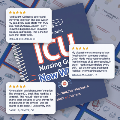The Essential ICU Nursing Guide: Now What? - Walk Into Every Shift Knowing What To Do