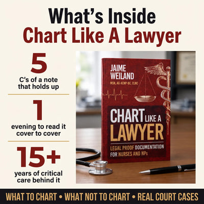 Chart Like A Lawyer: Legal Proof Documentation for Nurses and NPs