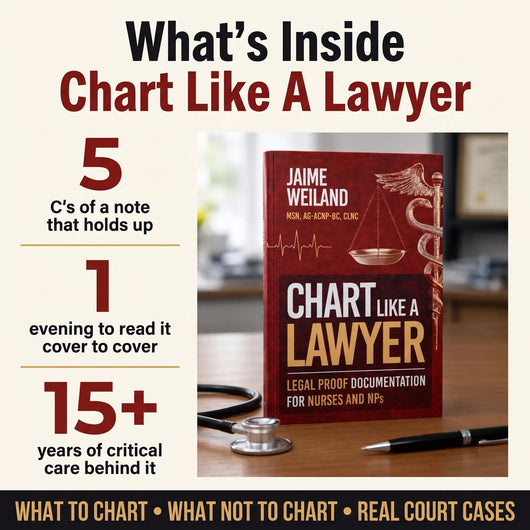 Chart Like A Lawyer: Legal Proof Documentation for Nurses and NPs